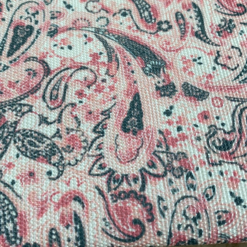 🎉2X HP🎉 Styliné Paisley Clutch Wristlet 💗 Pink & Gray - Picture 15 of 16